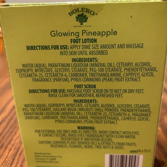 2 in one 1 foot lotion and foot scrub. - Picture 2 of 2